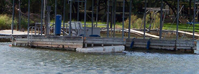 A dock on the lake